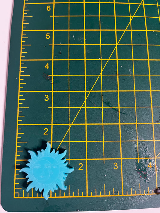 Sun Moon Acrylic Blank