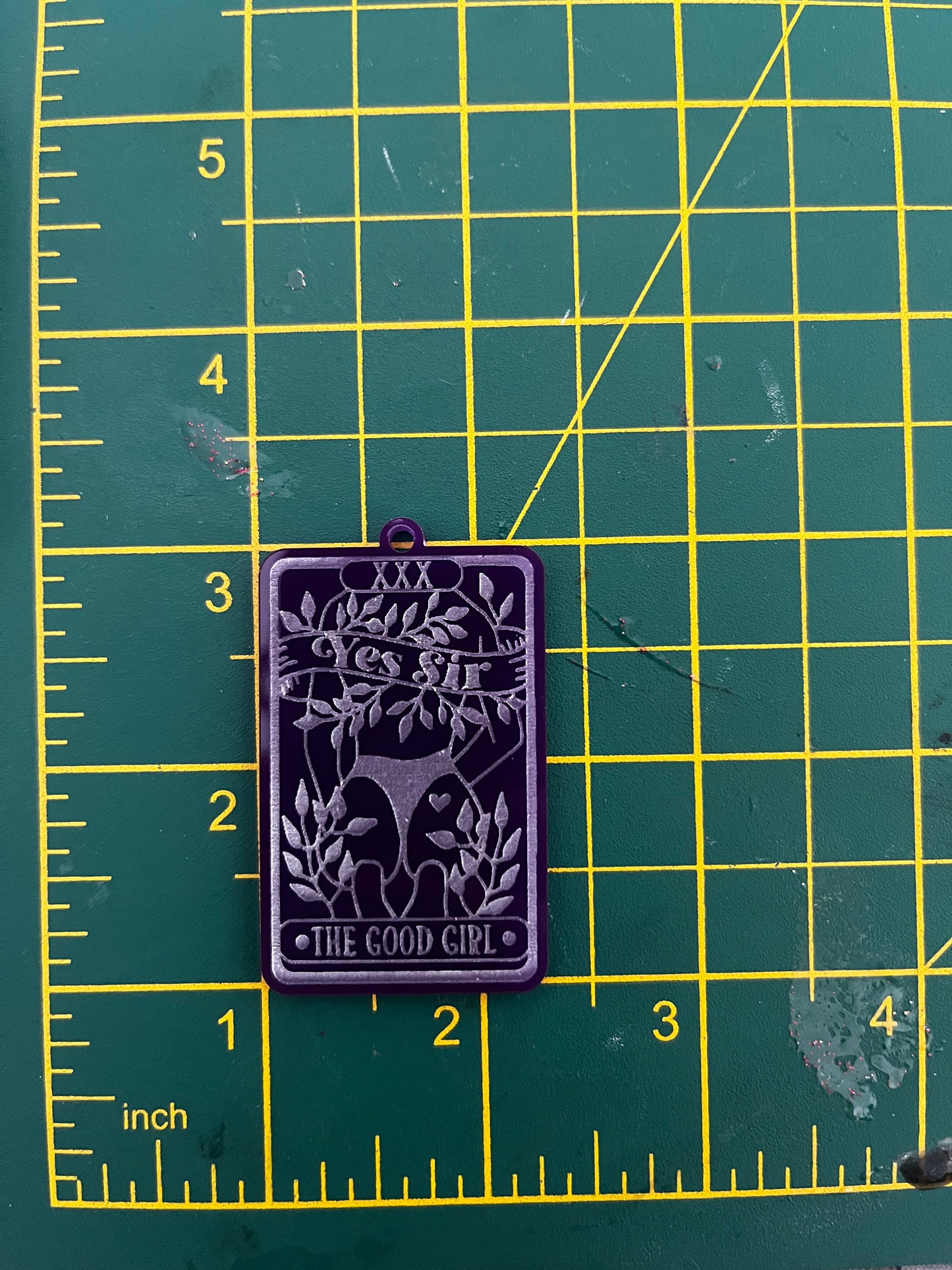 2” The Good Girl Tarot Card Silicone Mould