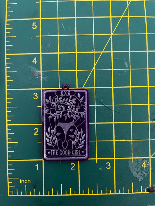 2” The Good Girl Tarot Card Silicone Mould