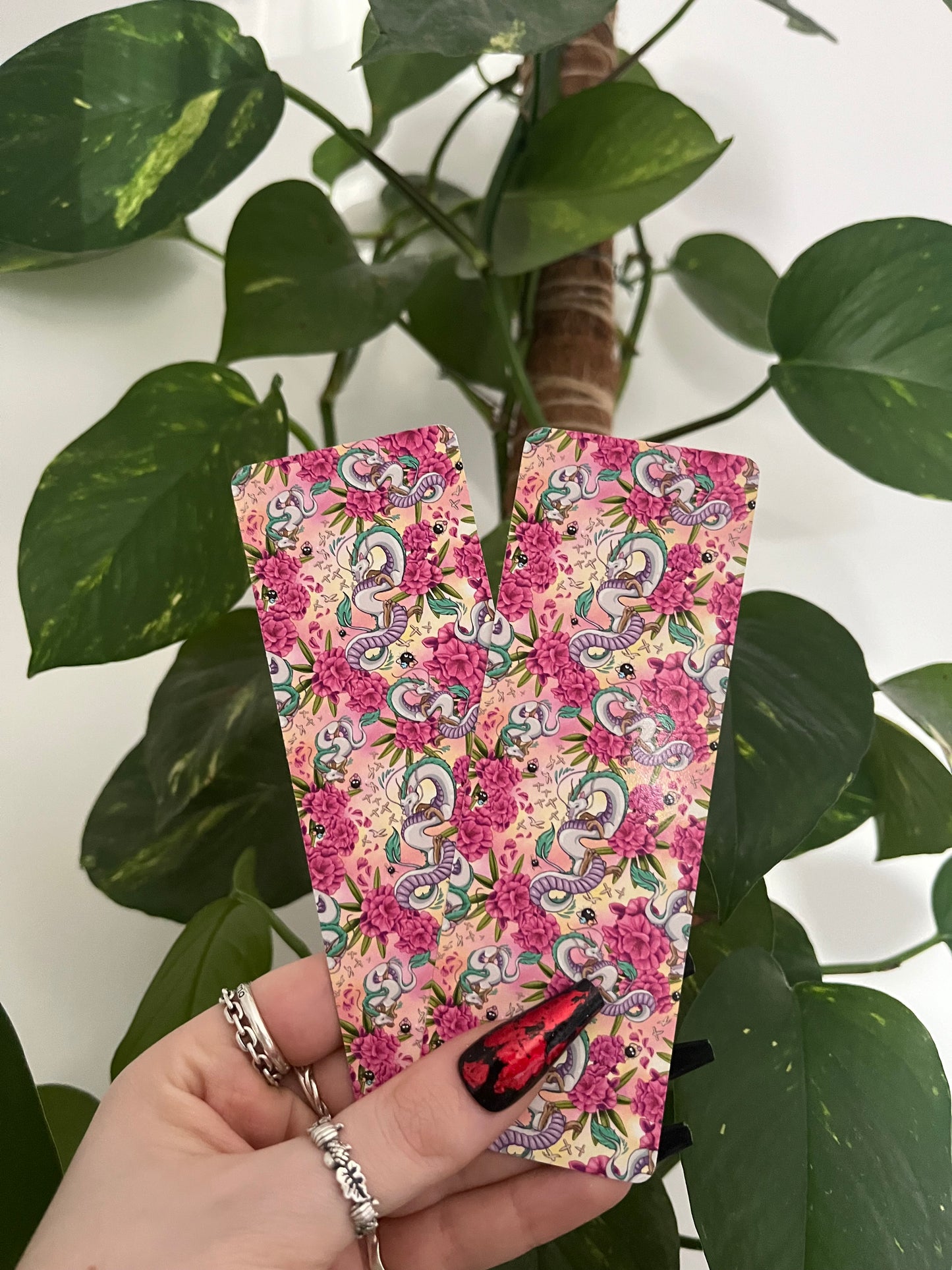 Floral Dragon Bookmark