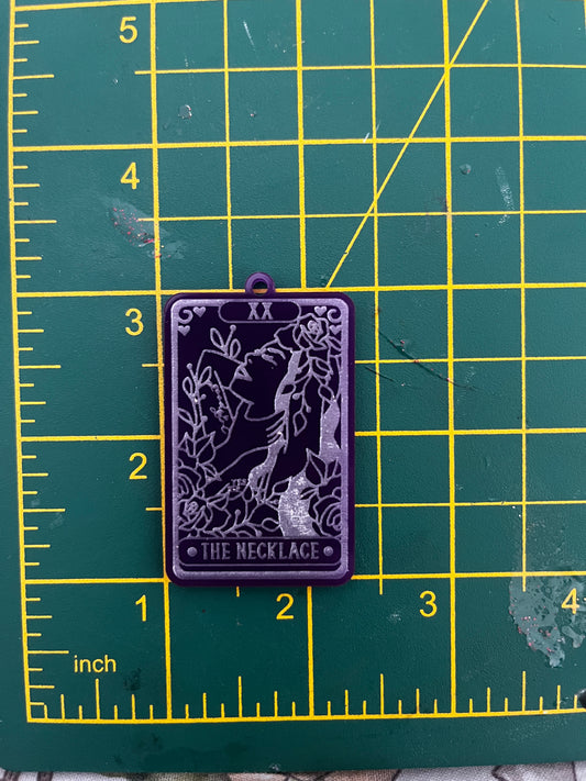 2” The Necklace Tarot Card Silicone Mould