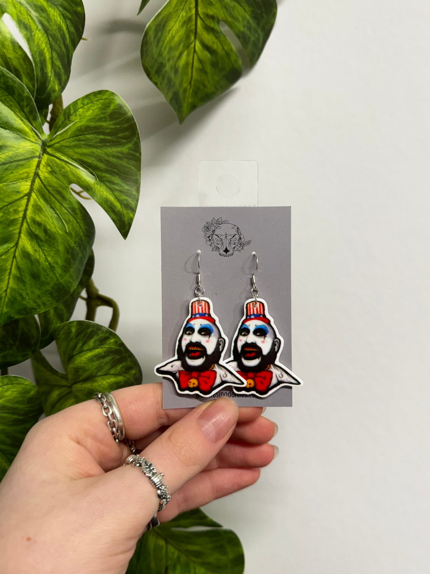 Captain Acrylic Earrings