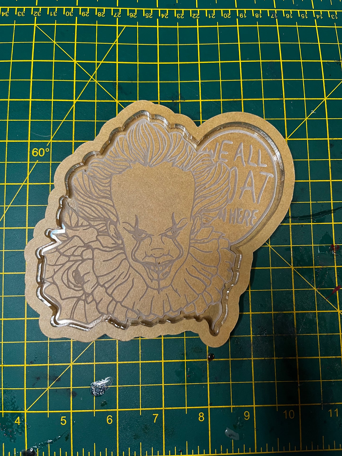 6” Clown Tray No Housing