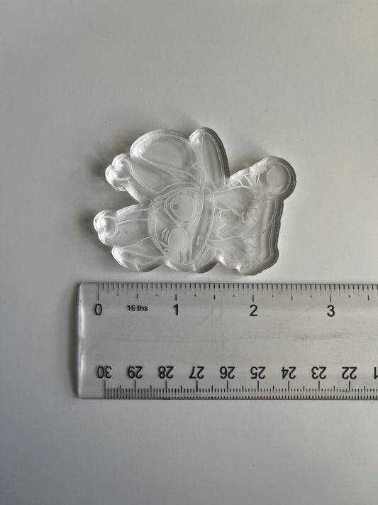 2.5" Love Alien Acrylic Blank