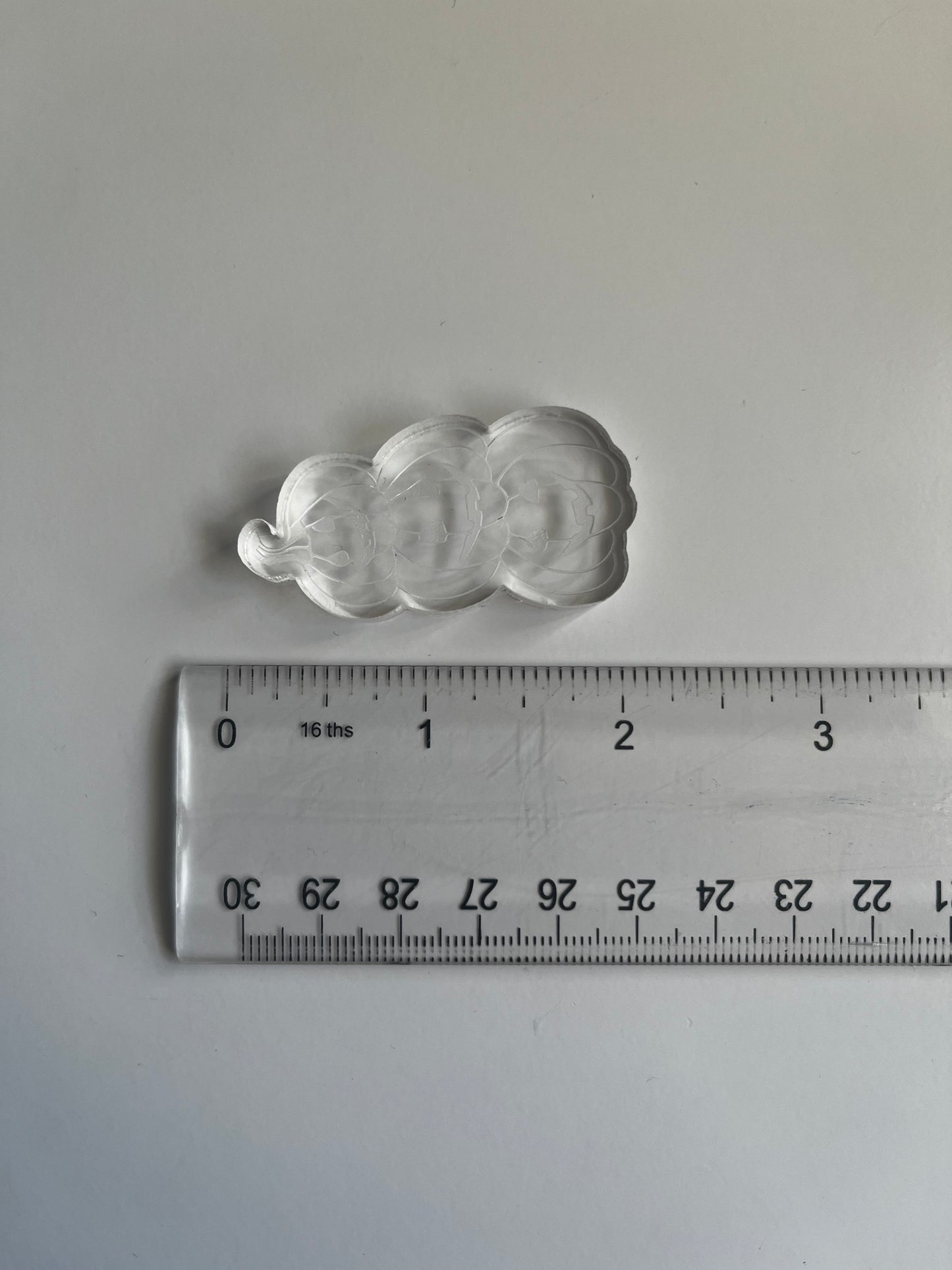 2" Pumpkin Stack Acrylic Blank