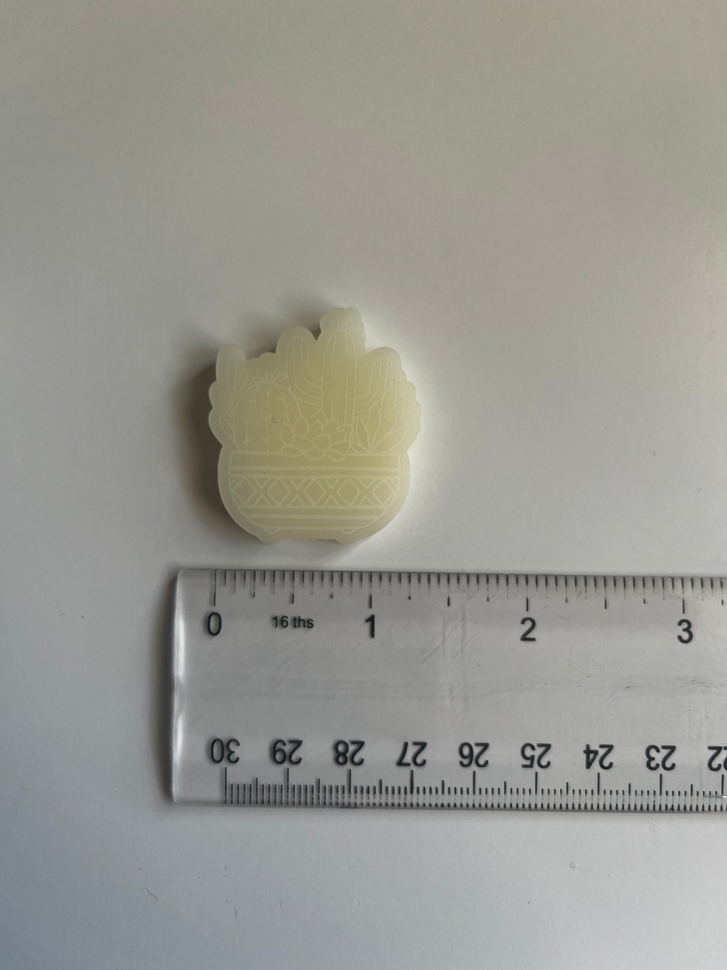 1.5" Succulent Acrylic Blank