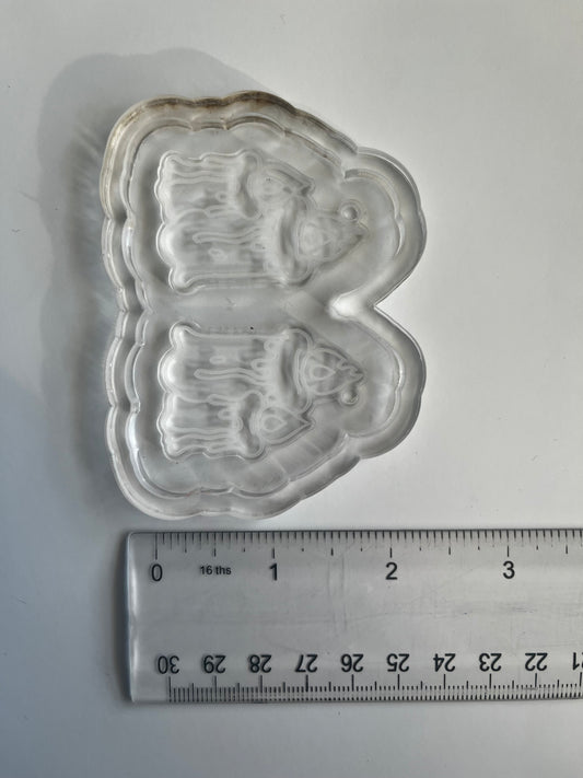 1.5" Candles Earrings Acrylic Blank