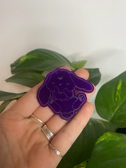 Moon Bunny Silicone Mould