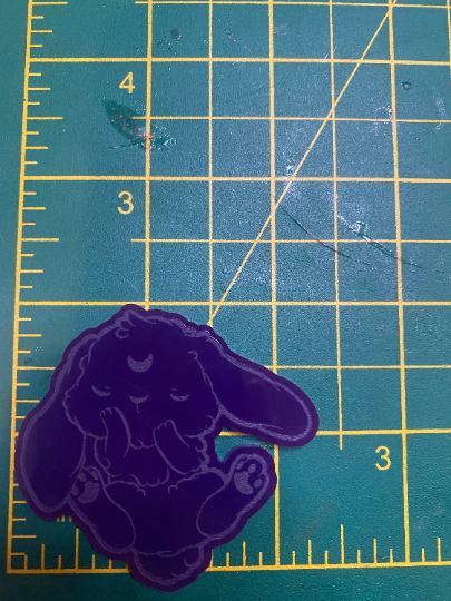 Moon Bunny Silicone Mould