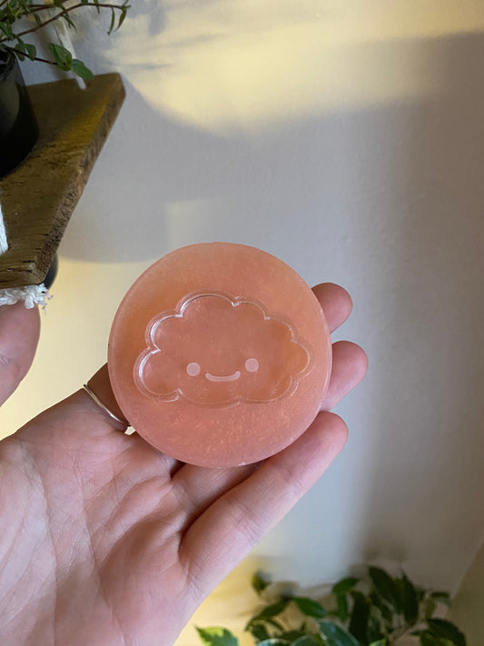 Small Happy Cloud Shaker Silicone Mould