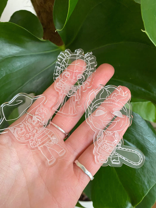 Horror Dude Silicone Moulds - Various Options