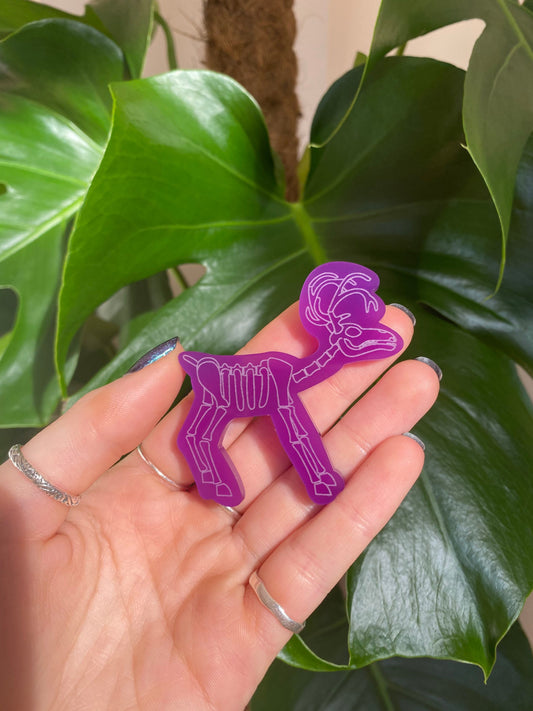 Skeleton Reindeer Silicone Mould