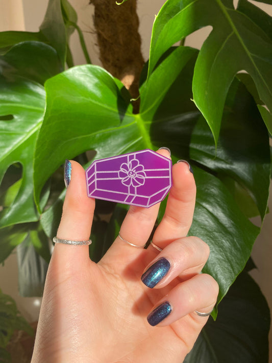 Spooky Present Silicone Mould