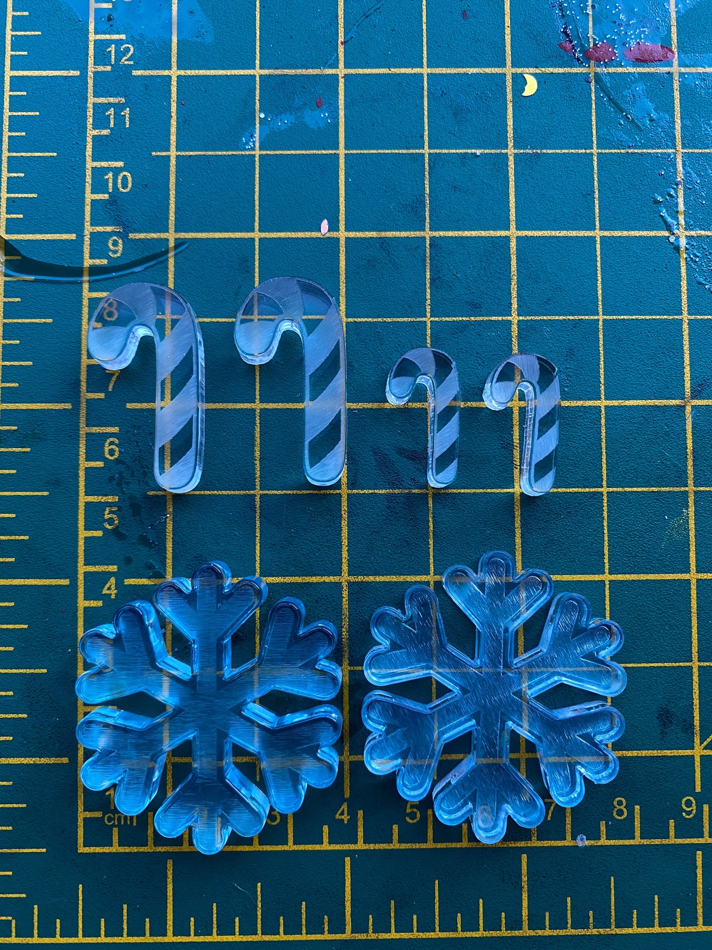 Snowflake and Candy Cane Palette