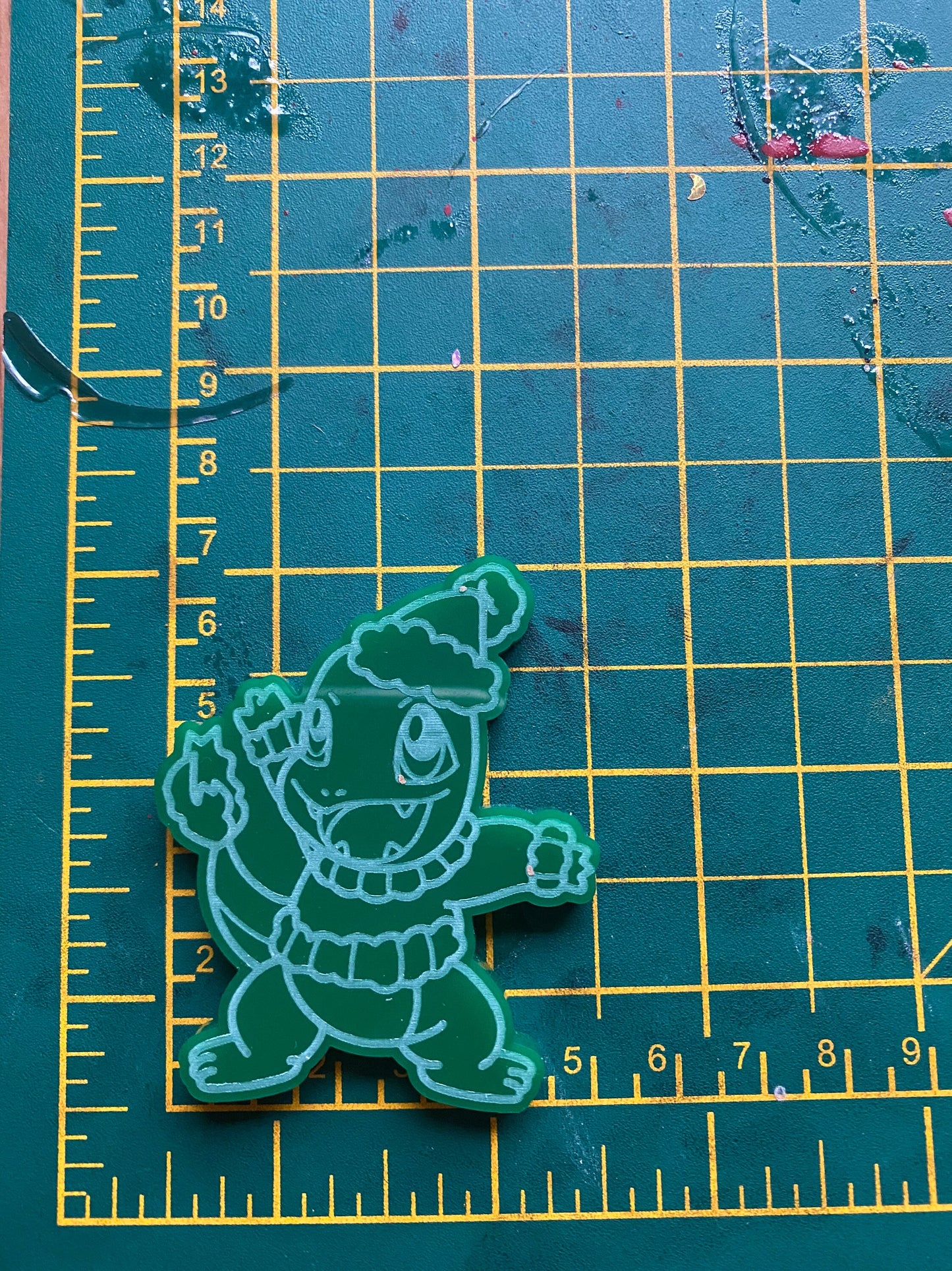 Winter Charmander Silicone Mould