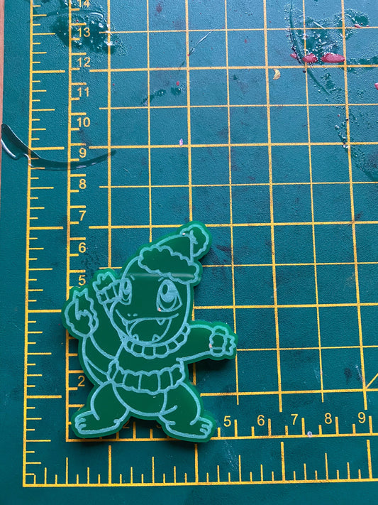 Winter Charmander Silicone Mould