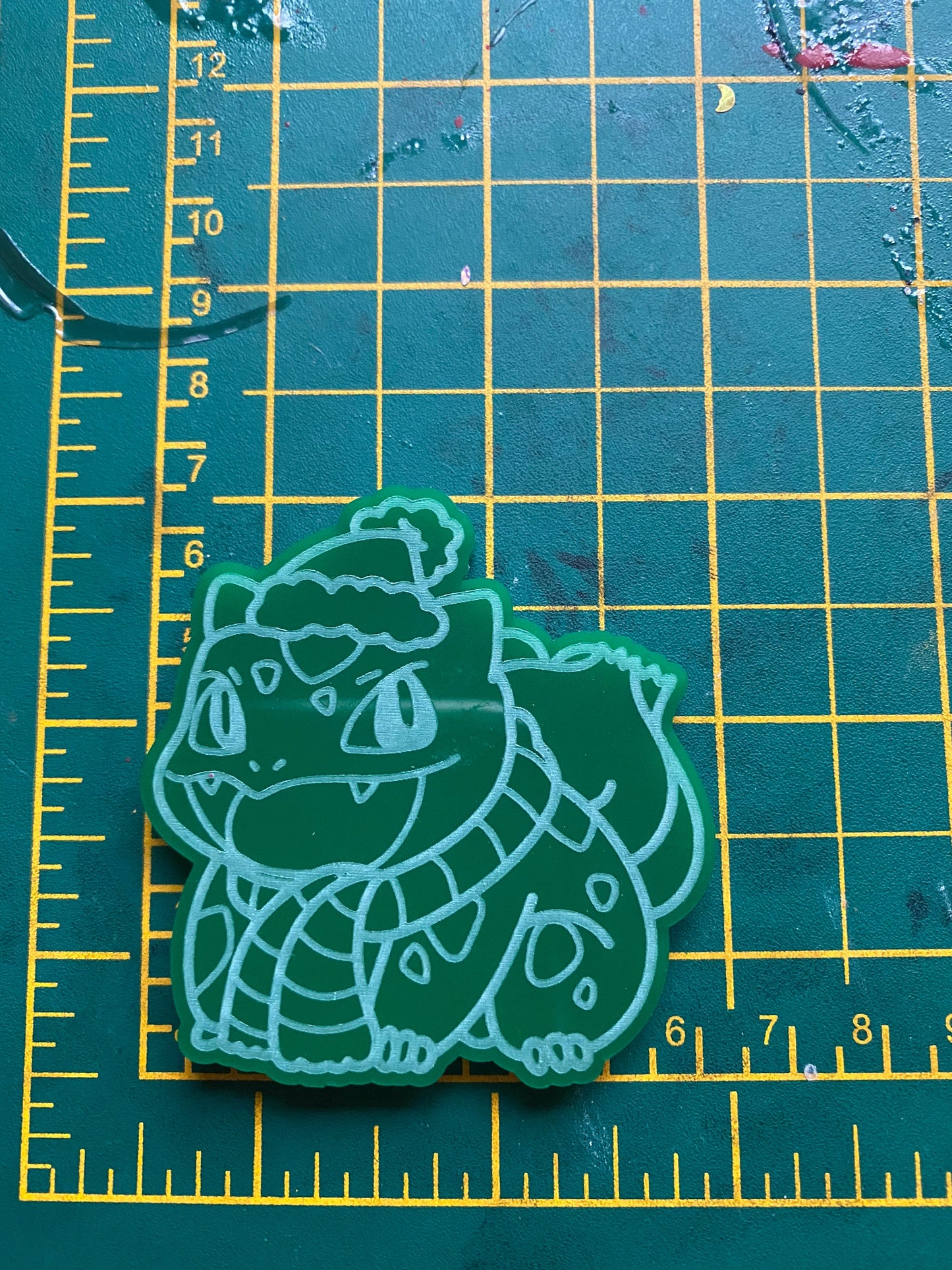 Winter Bulbasaur Silicone Mould