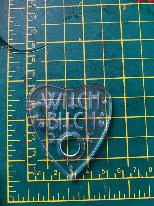Witch Bitch Planchette Silicone Mould