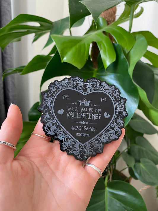 Valentine Ouija Board Silicone Mould