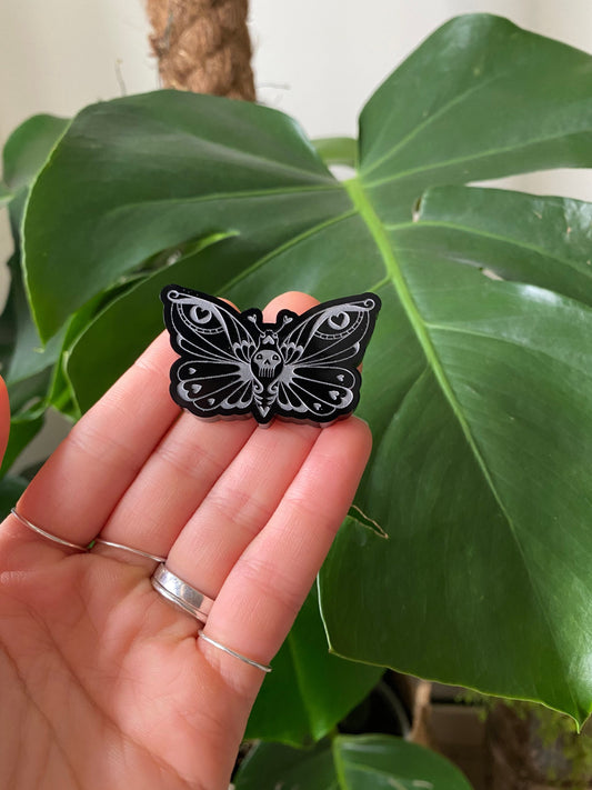 Valentines Death Moth Silicone Mould