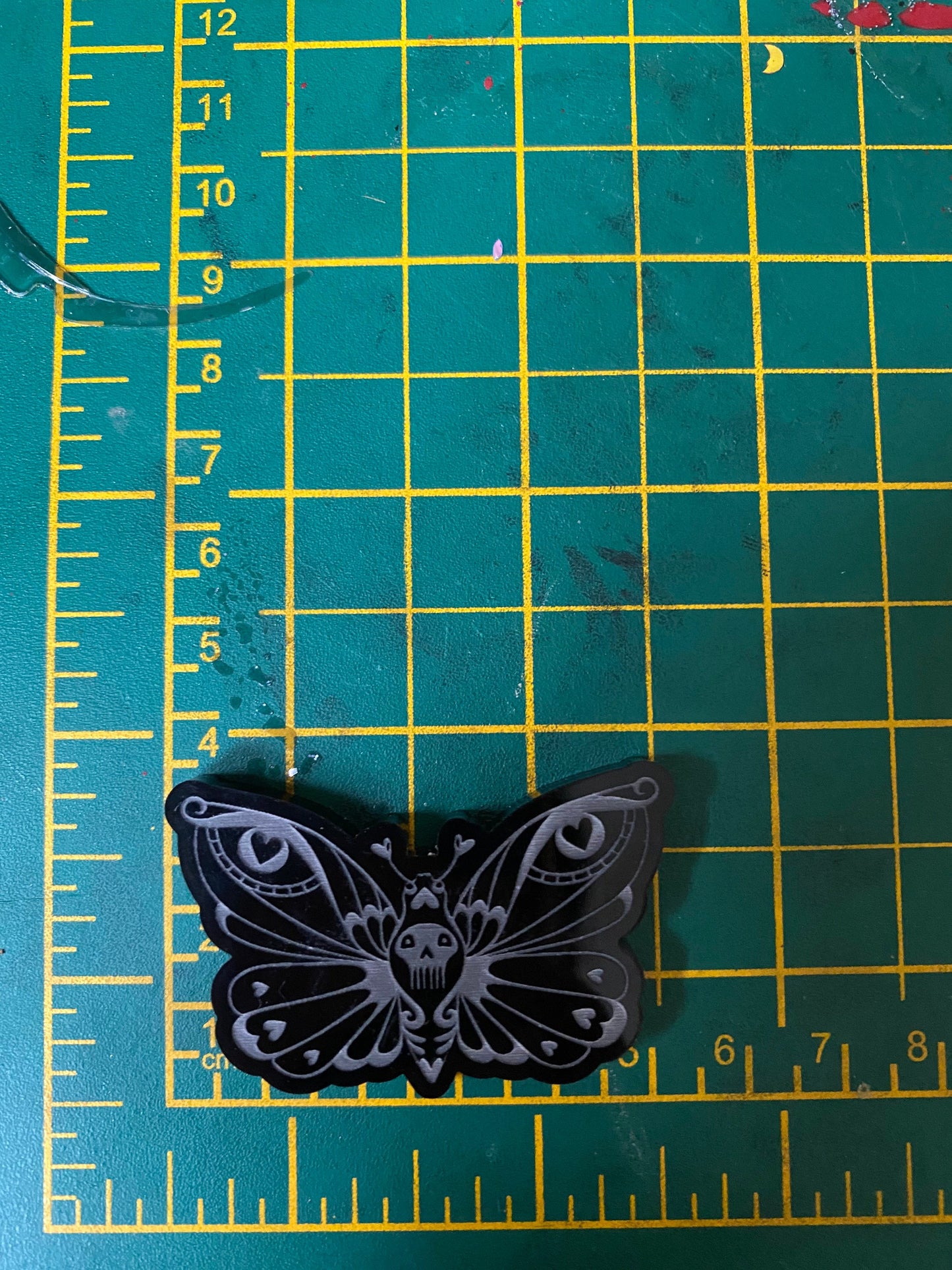 Valentines Death Moth Silicone Mould
