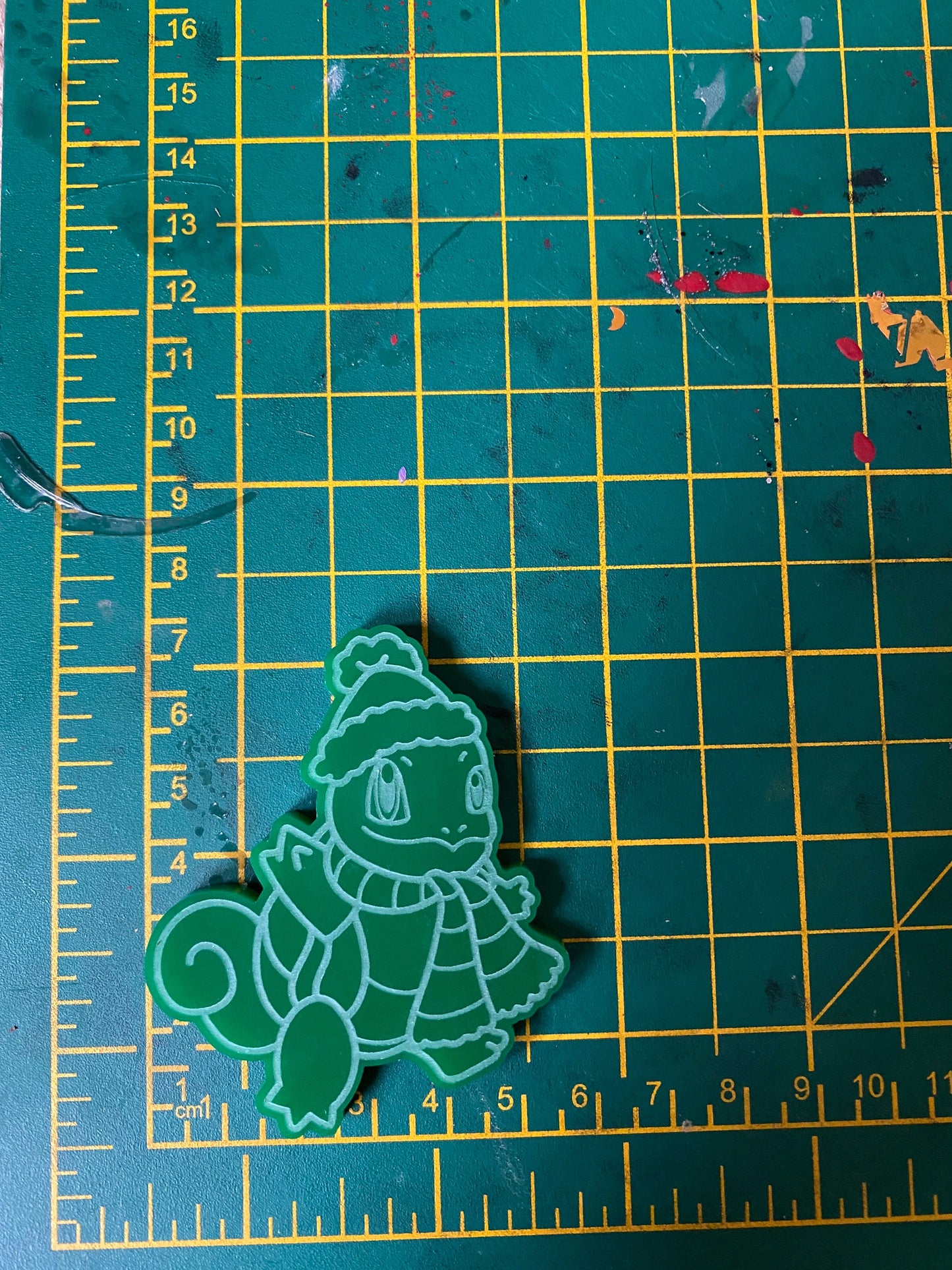 Winter Squirtle Silicone Mould