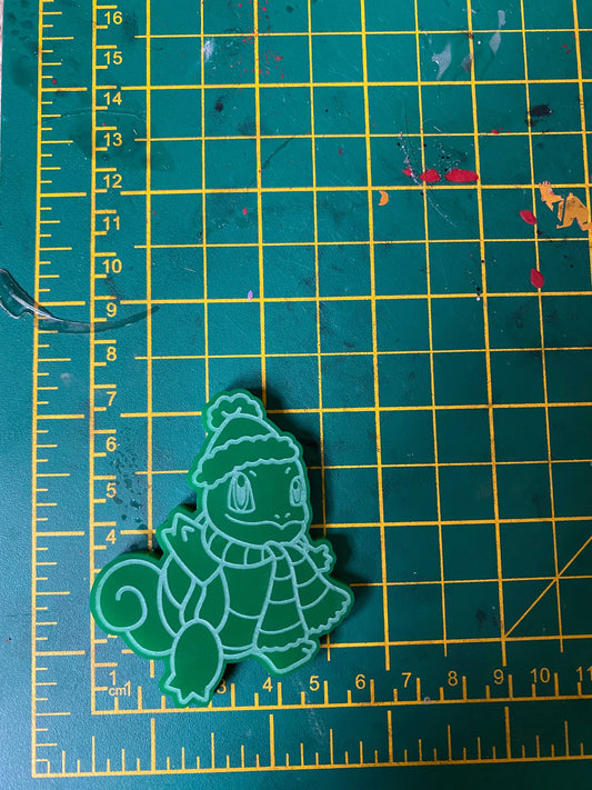 Winter Squirtle Silicone Mould