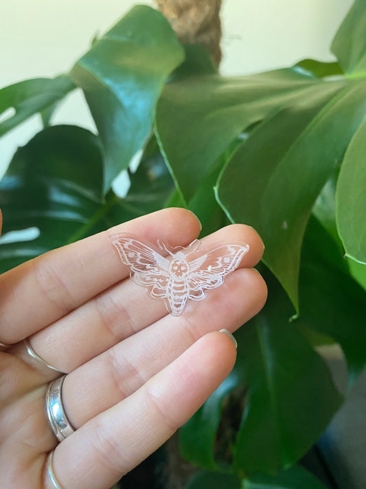 Small Death Head Moth Silicone Mould