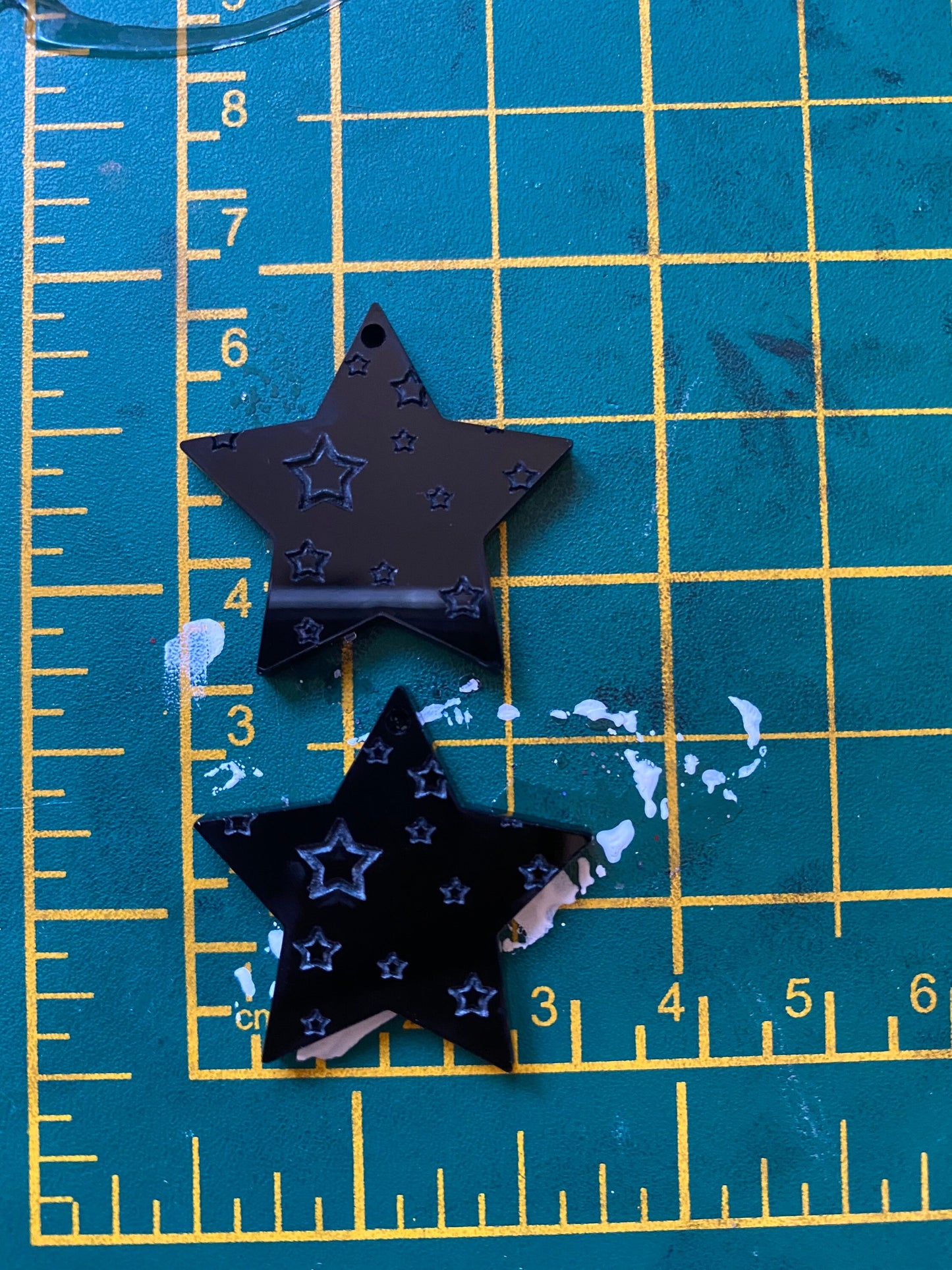 Stars Earrings Silicone Mould