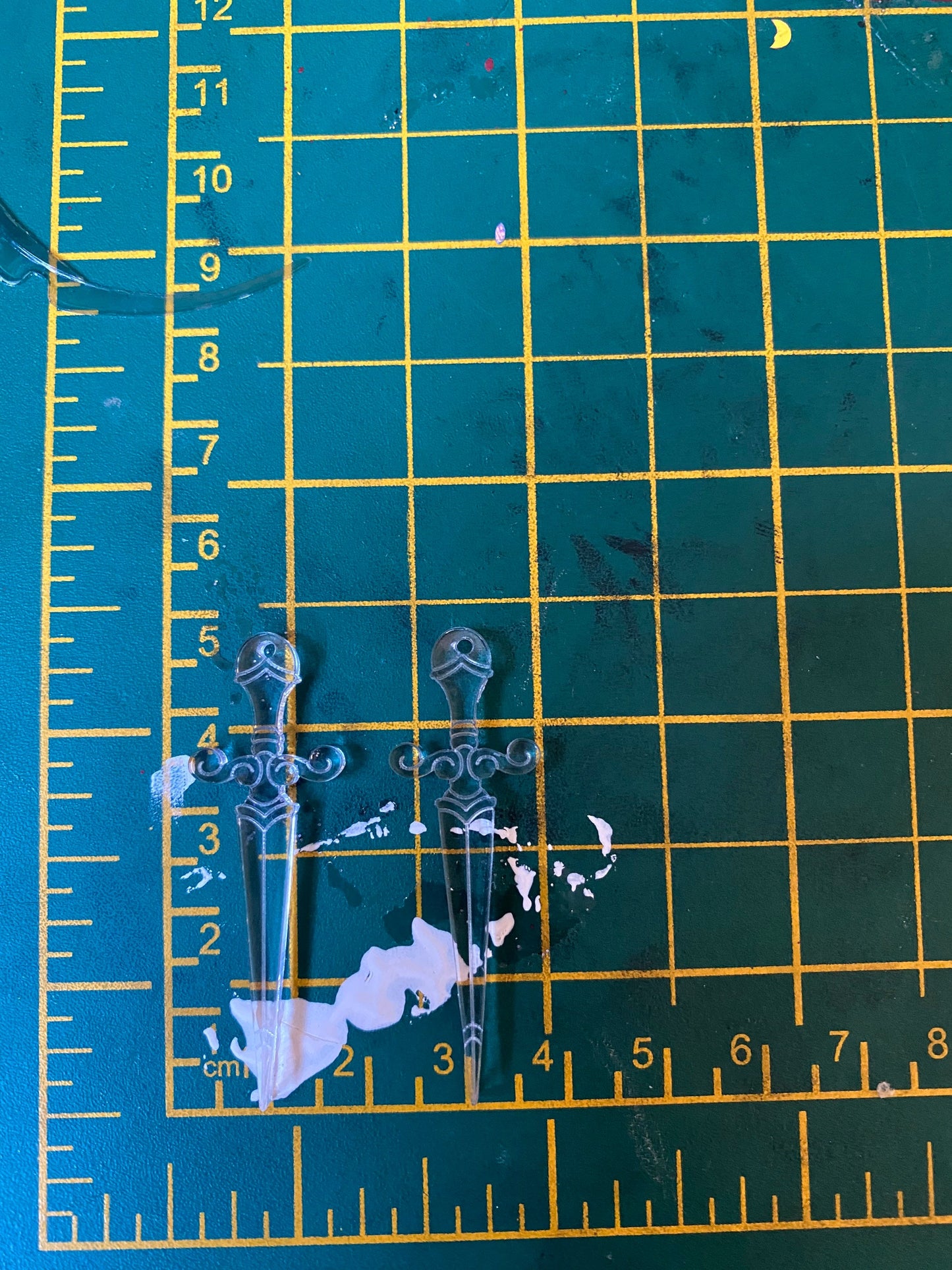 Dagger Earrings Silicone Mould