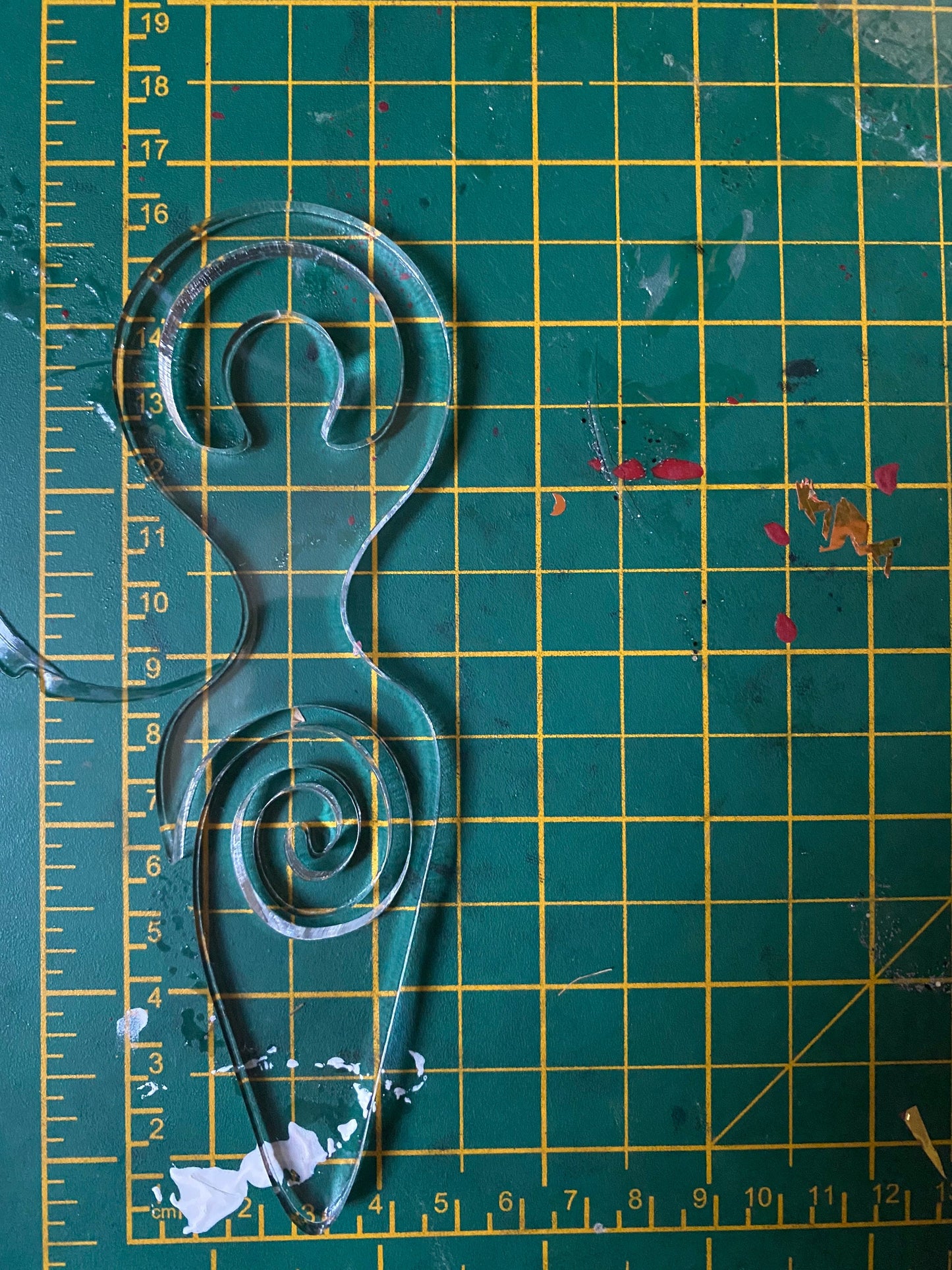 6” Spiral Goddess Silicone Mould