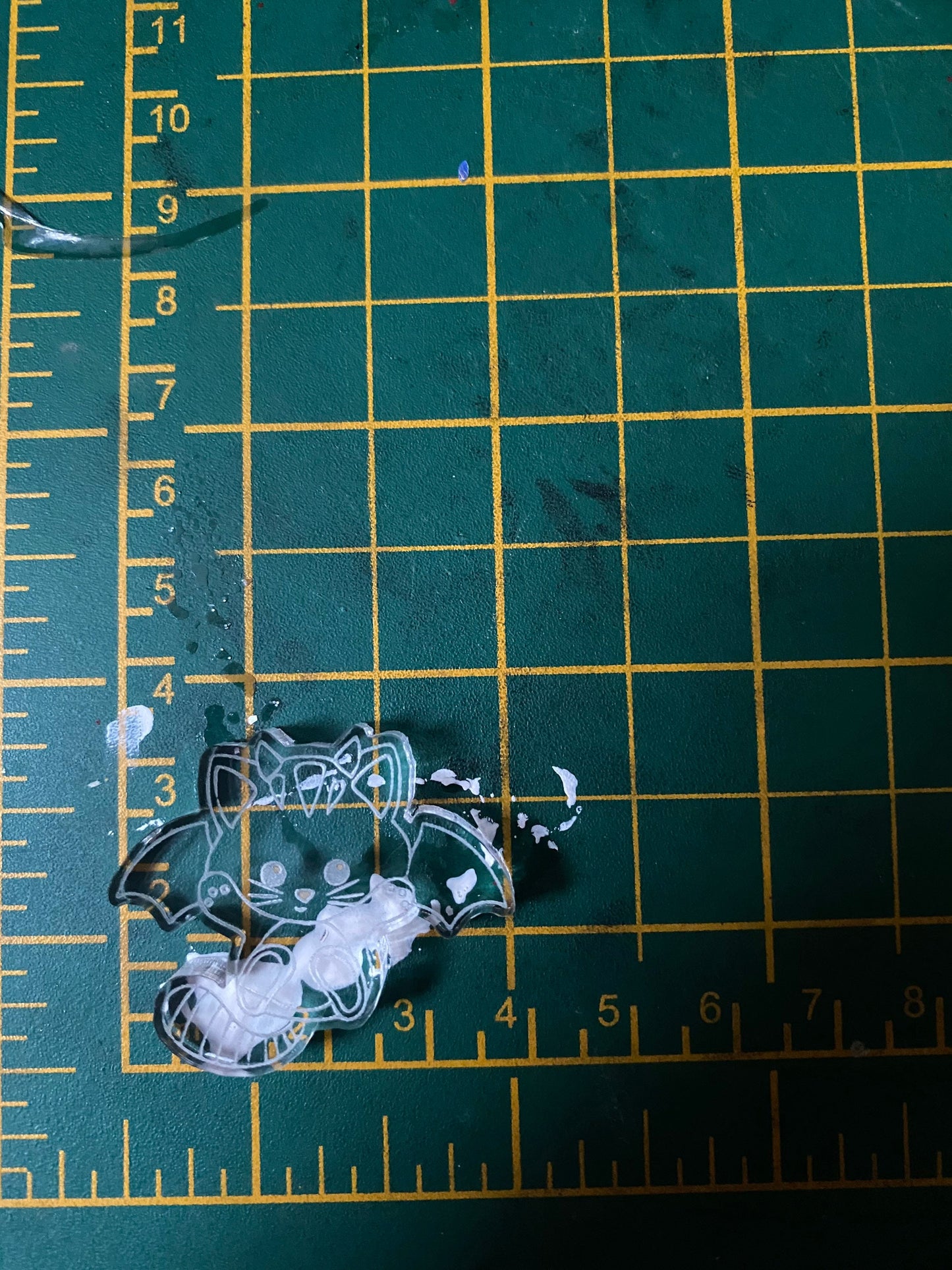 1.5” Devil Cat Silicone Mould