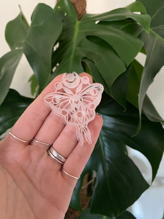 2.5” Lunar Moth Silicone Mould