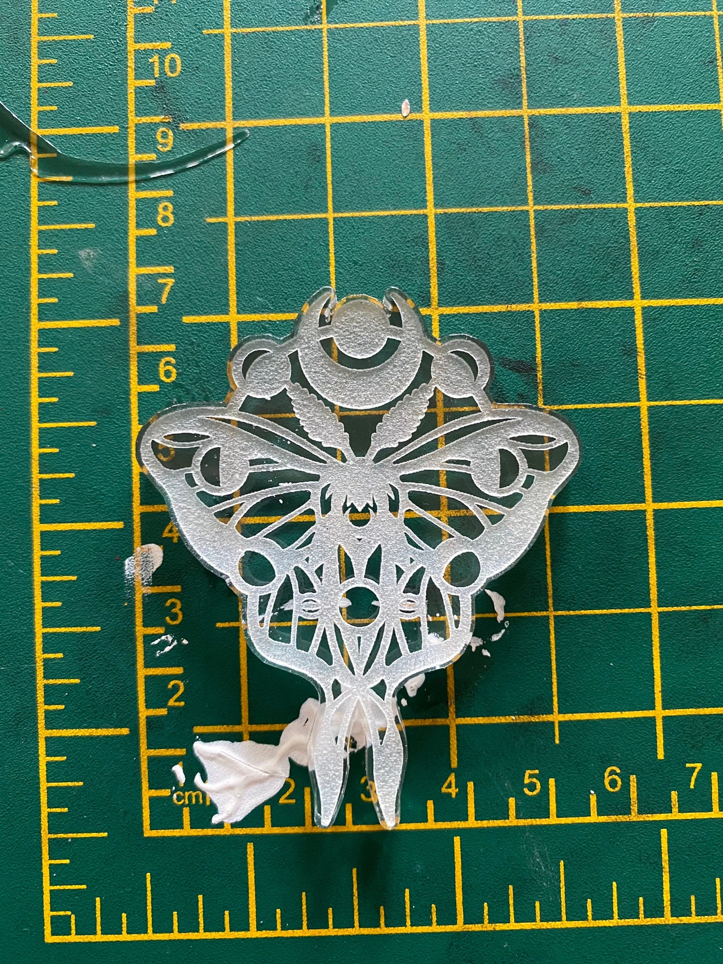 2.5” Lunar Moth Silicone Mould