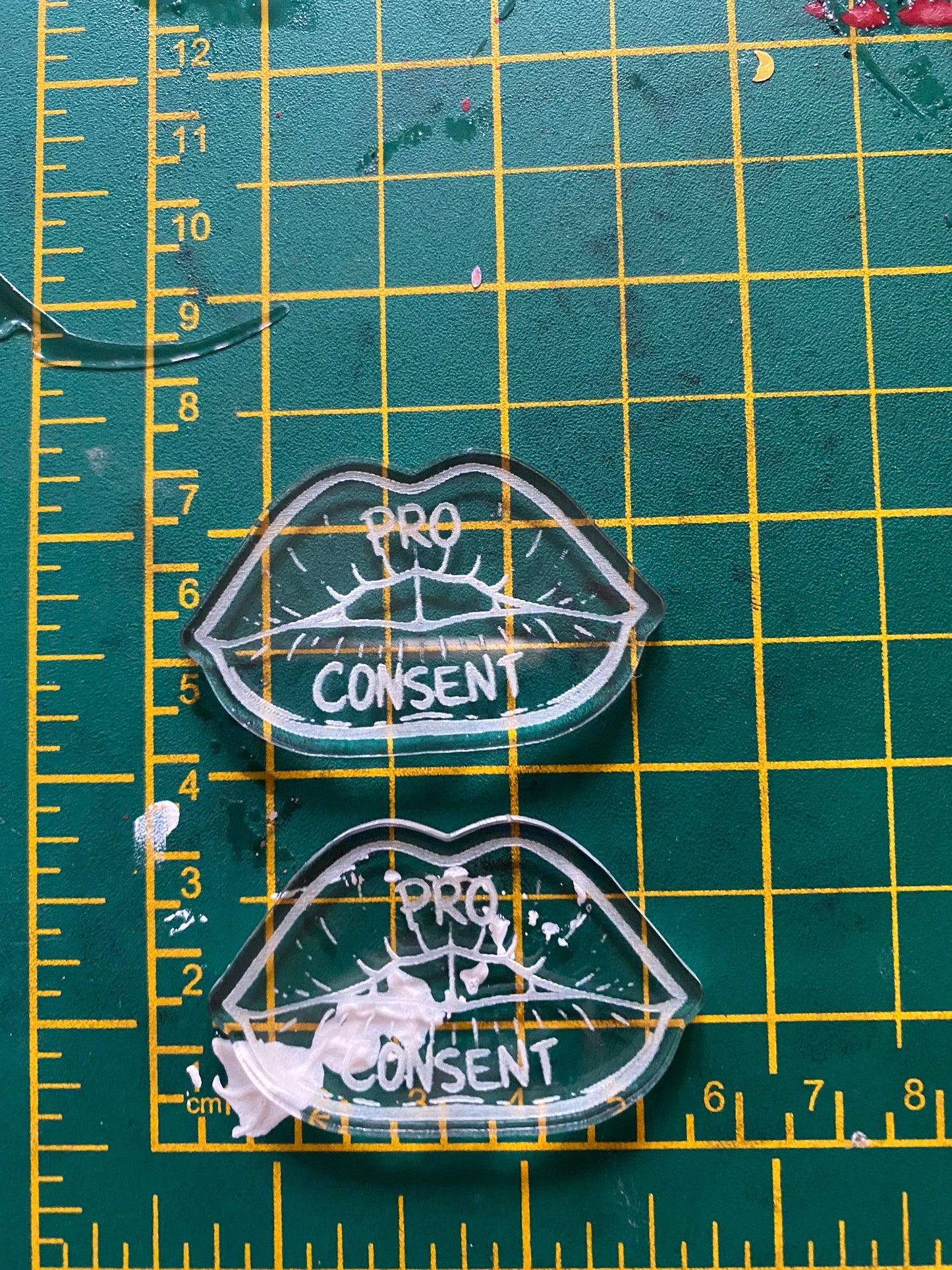 Pro Consent Lips Silicone Mould