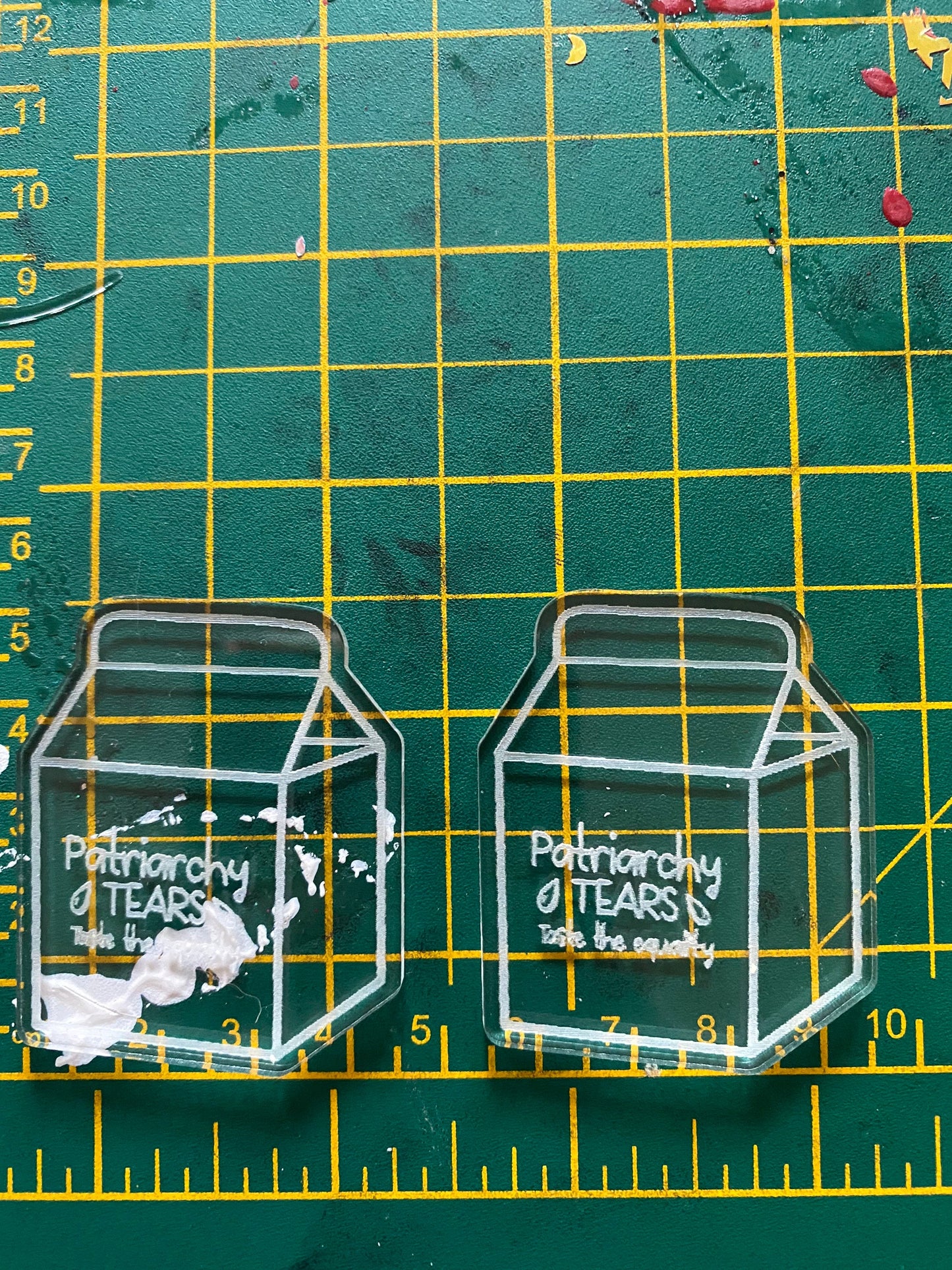 Patriarchy Tears Silicone Mould