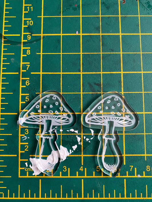 Pointed Mushrooms Silicone Mould