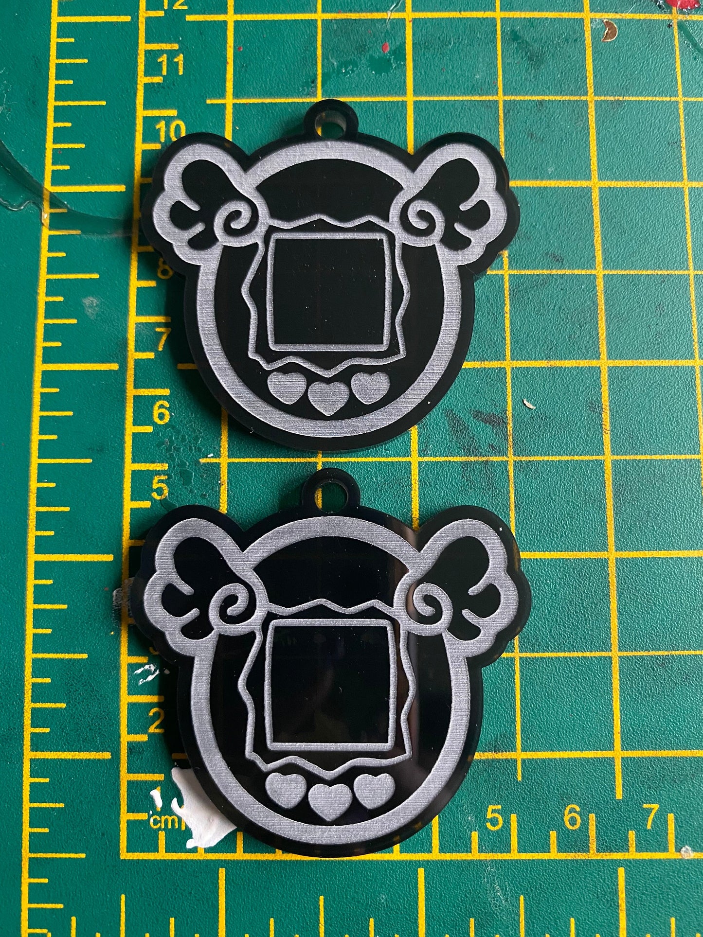 2” Angelgotchi Earrings Silicone Mould