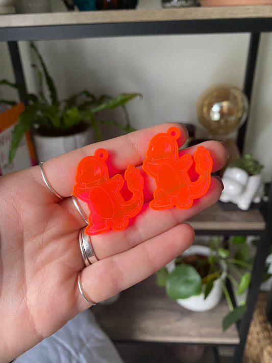 1.5” Char Earrings Silicone Mould