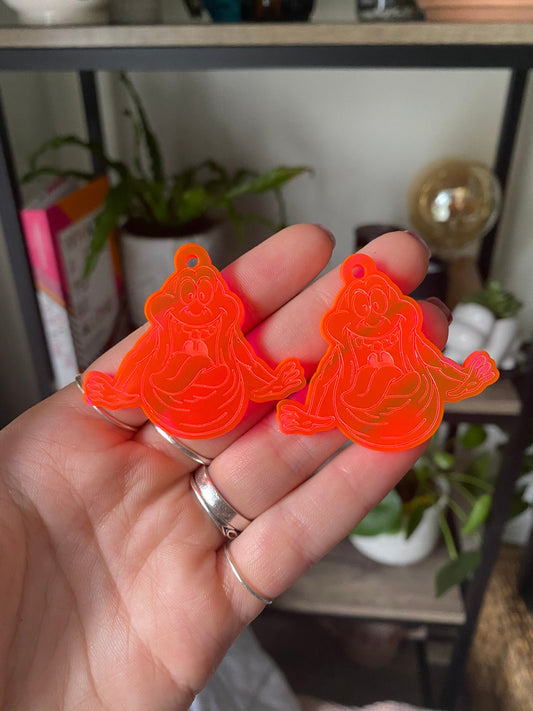 2” Slimer Earrings Silicone Mould