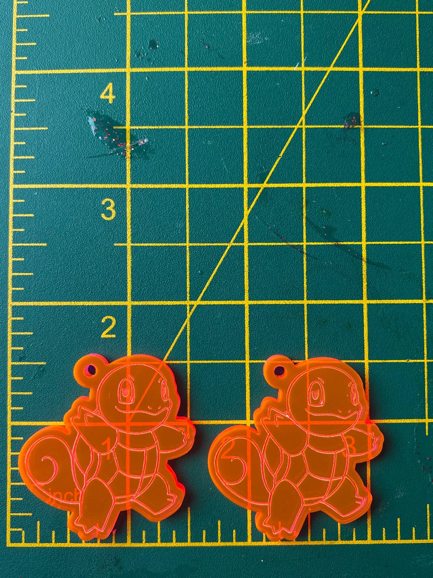 1.5” Squirt Earrings Silicone Mould