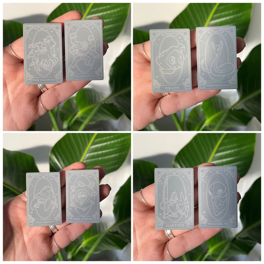 2” Pocket Monster Tarot Cards Silicone Mould
