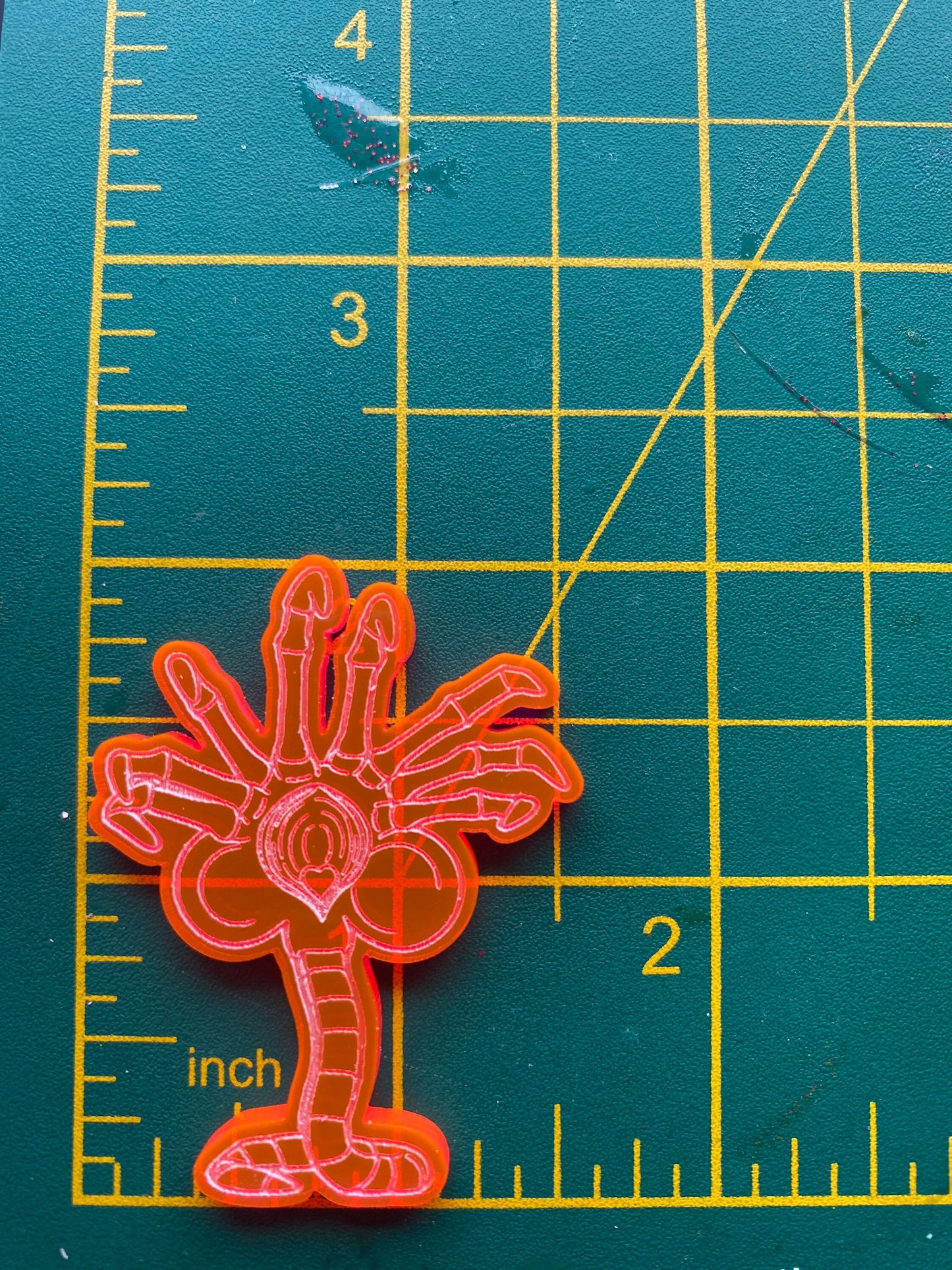 2” Facehugger Silicone Mould