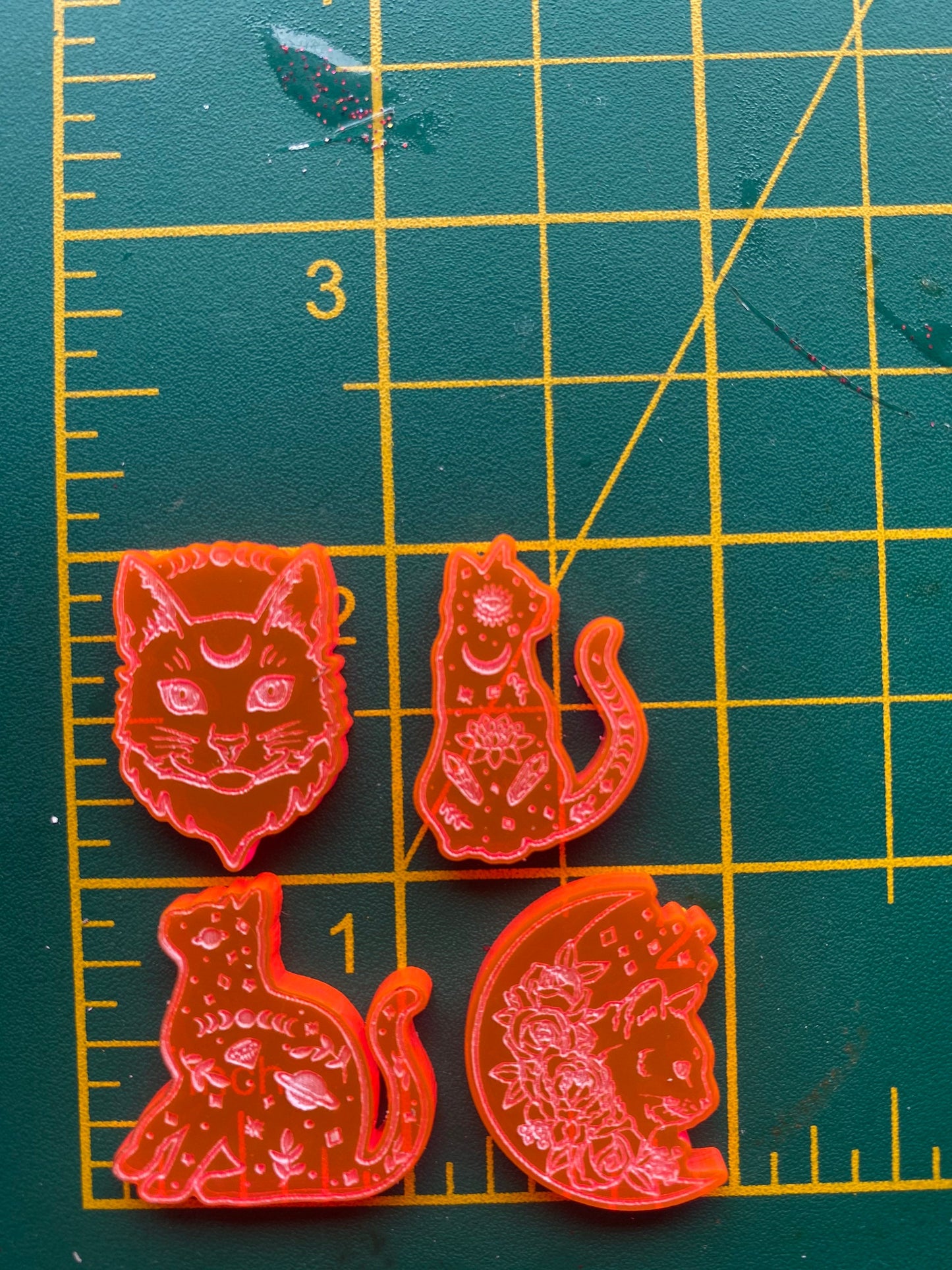 Mini Celestial Cat Palette Silicone Mould