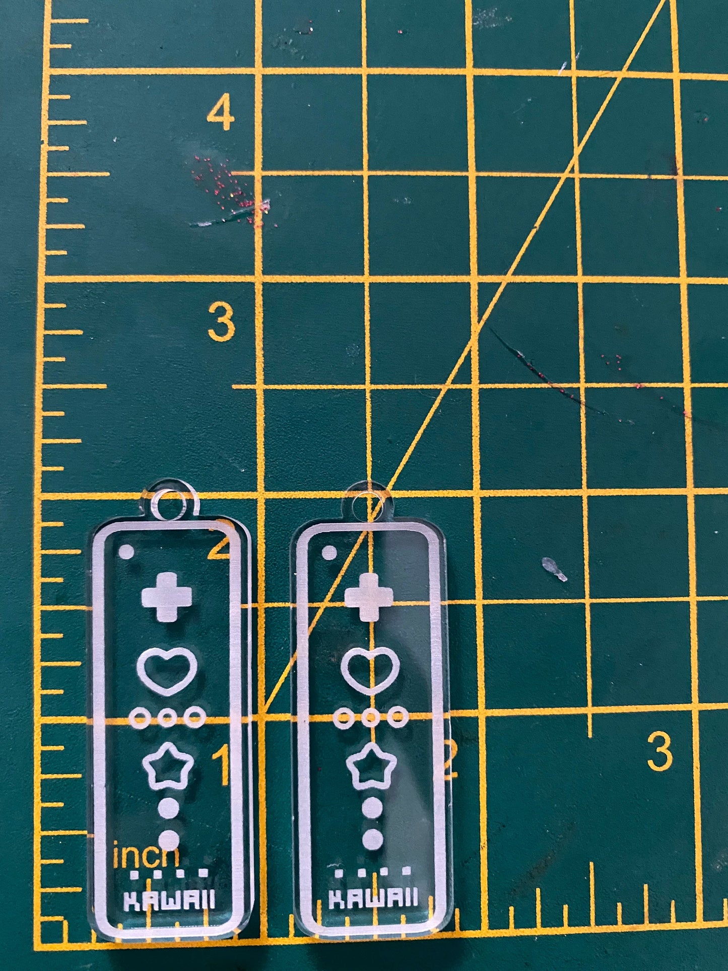 Kawaii Remote Earrings Silicone Mould