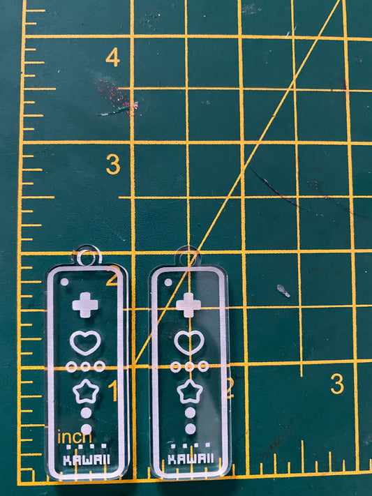 Kawaii Remote Earrings Silicone Mould