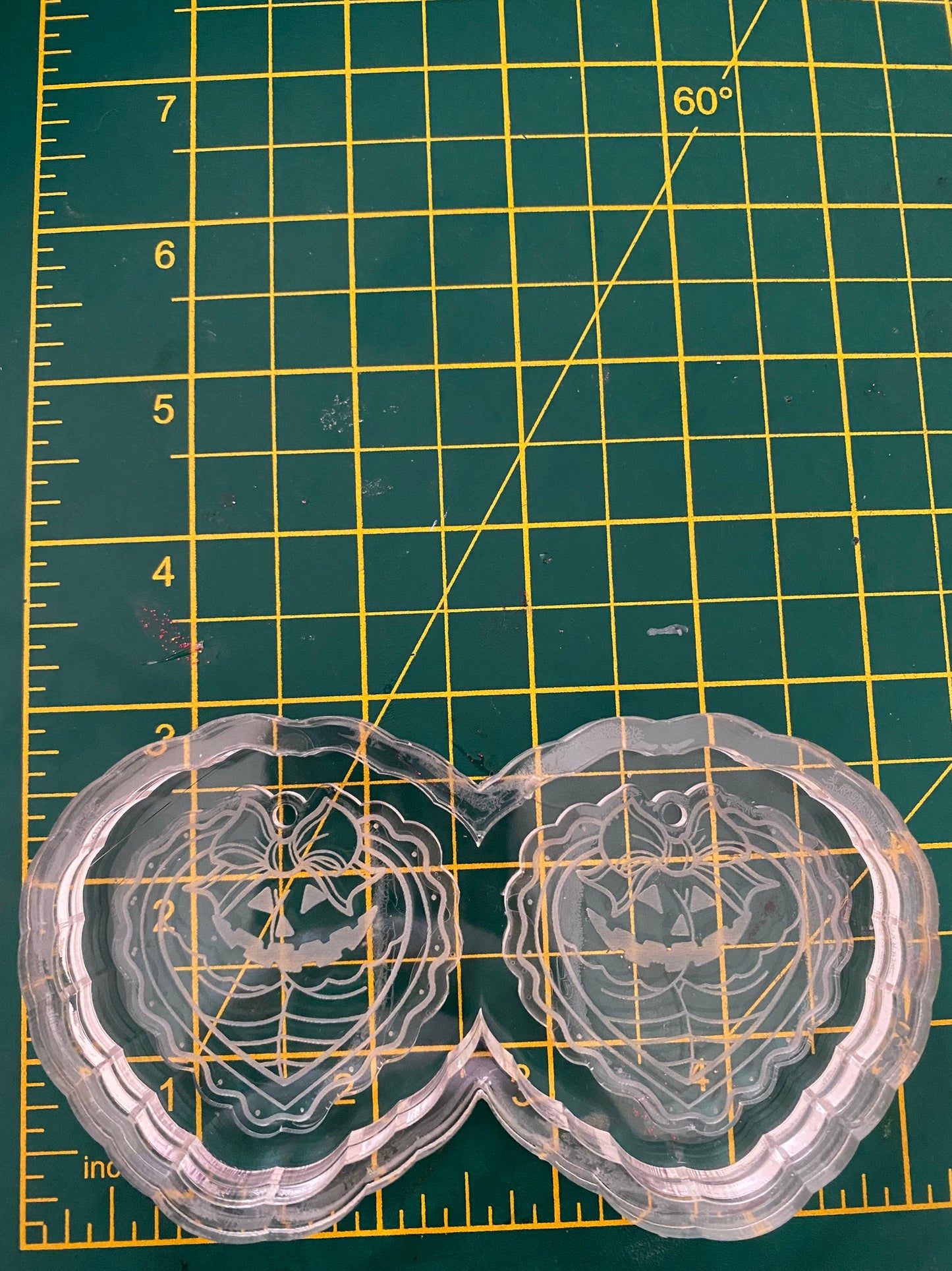 Pumpkin Booty Earrings Silicone Mould