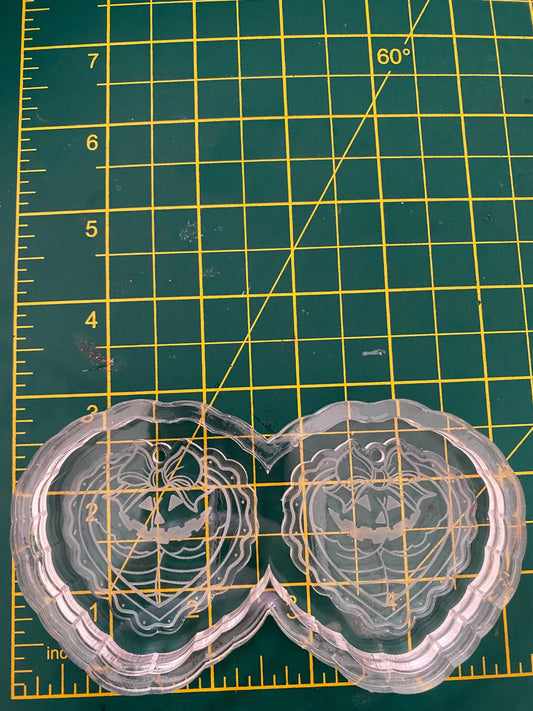 Pumpkin Booty Earrings Silicone Mould