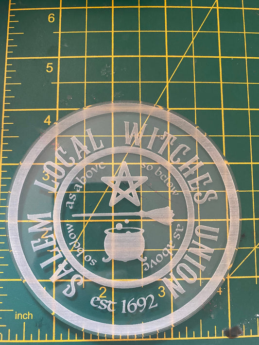 4” Salem Witches Silicone Mould