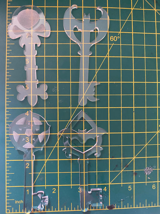 4” Halloween Key Palette